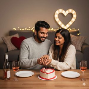 Valentine Cake Cutting