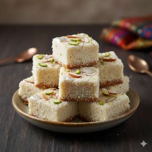 Coconut Barfi