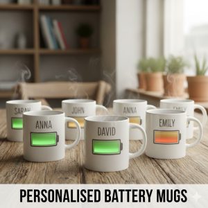 Personalised Battery Mug