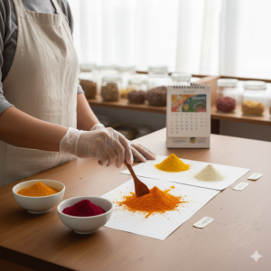 Natural Yellow Colour