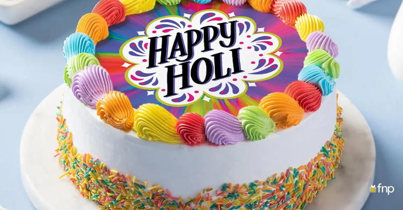 Holi Cake Ideas