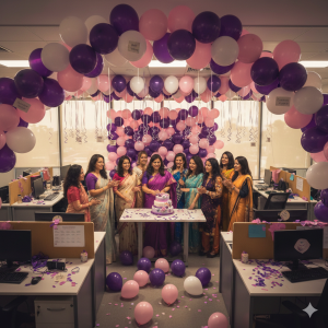 Balloon's at Women's Day