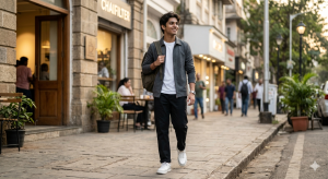 smartly dressed young boy