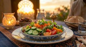 Fresh Salad for Iftar