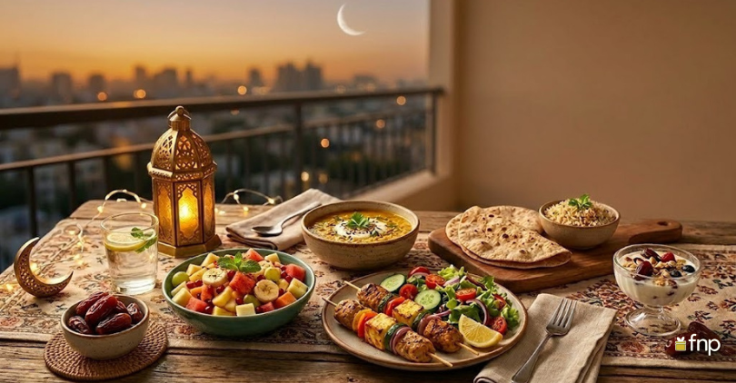 Healthy food for iftar