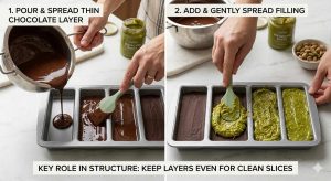 Layering the Chocolate