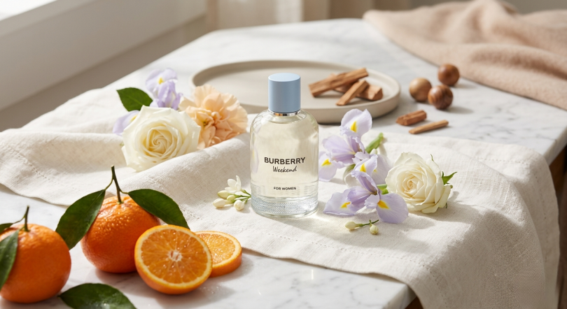Burberry Weekend Perfume on a table