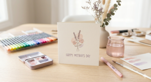 Mother's day greeting cover