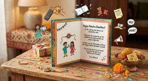 Rakhi Greeting Card