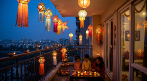 Rakhi Balcony Decoration