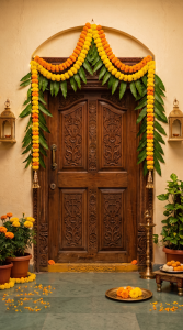 Rakhi Decoration Main Door