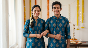 Rakhi Matching Outfit for Brother & Sister
