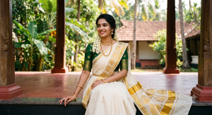 Kasavu Saree