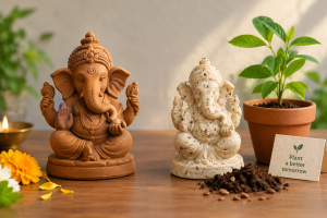 Ganesh Ji Idol made from Clay