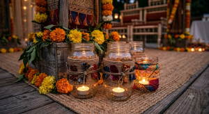 Lamps for ganesh chaturthi decoration