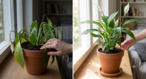 Peace lily maintenance