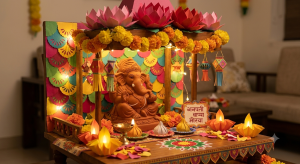 Ganesh Ji Eco Friendly Decoration