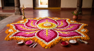 Lotus Rangoli