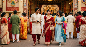 Dresses for Durga Puja Pandal Hopping