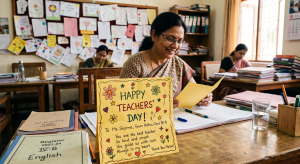 Handmade gifts for Teacher's Day