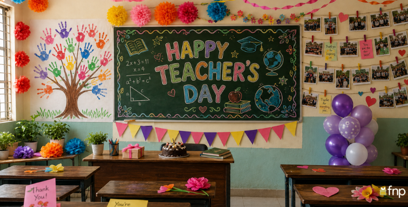 Teacher's Day Decoration